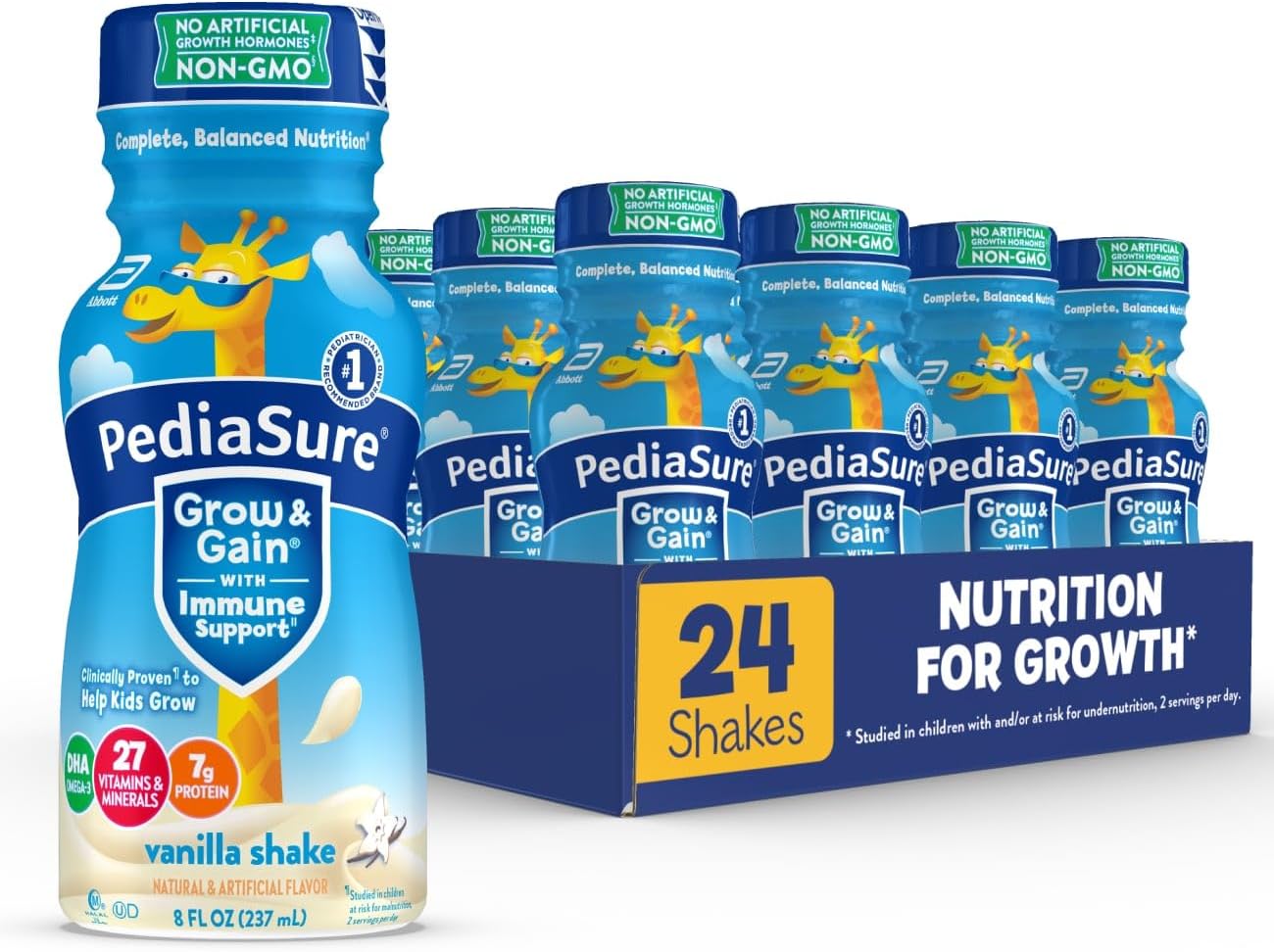 PediaSure Grow & Gain Kids’ Nutritional Shake with Immune Support