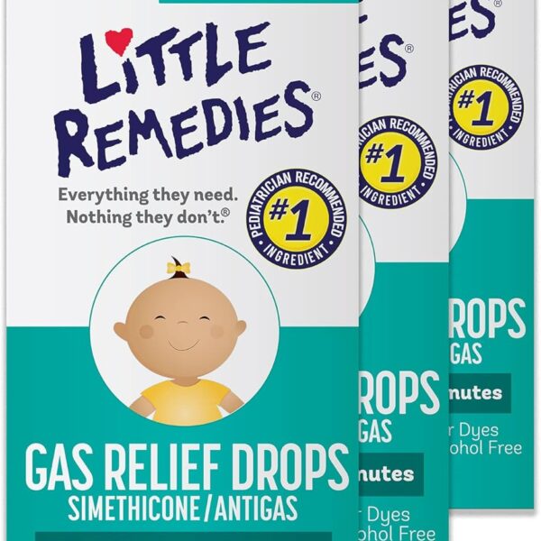 Baby Gas Relief Drops, Natural Berry Flavor
